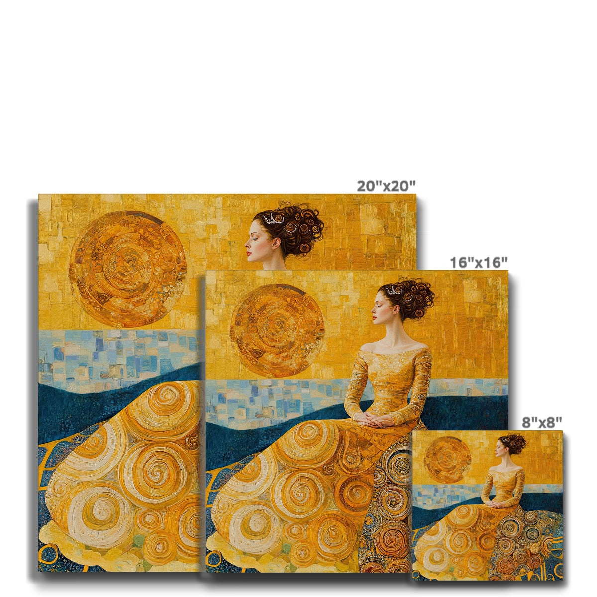 Klimt Style Eco Canvas