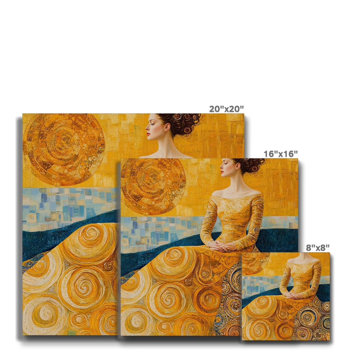 Klimt Style Eco Canvas